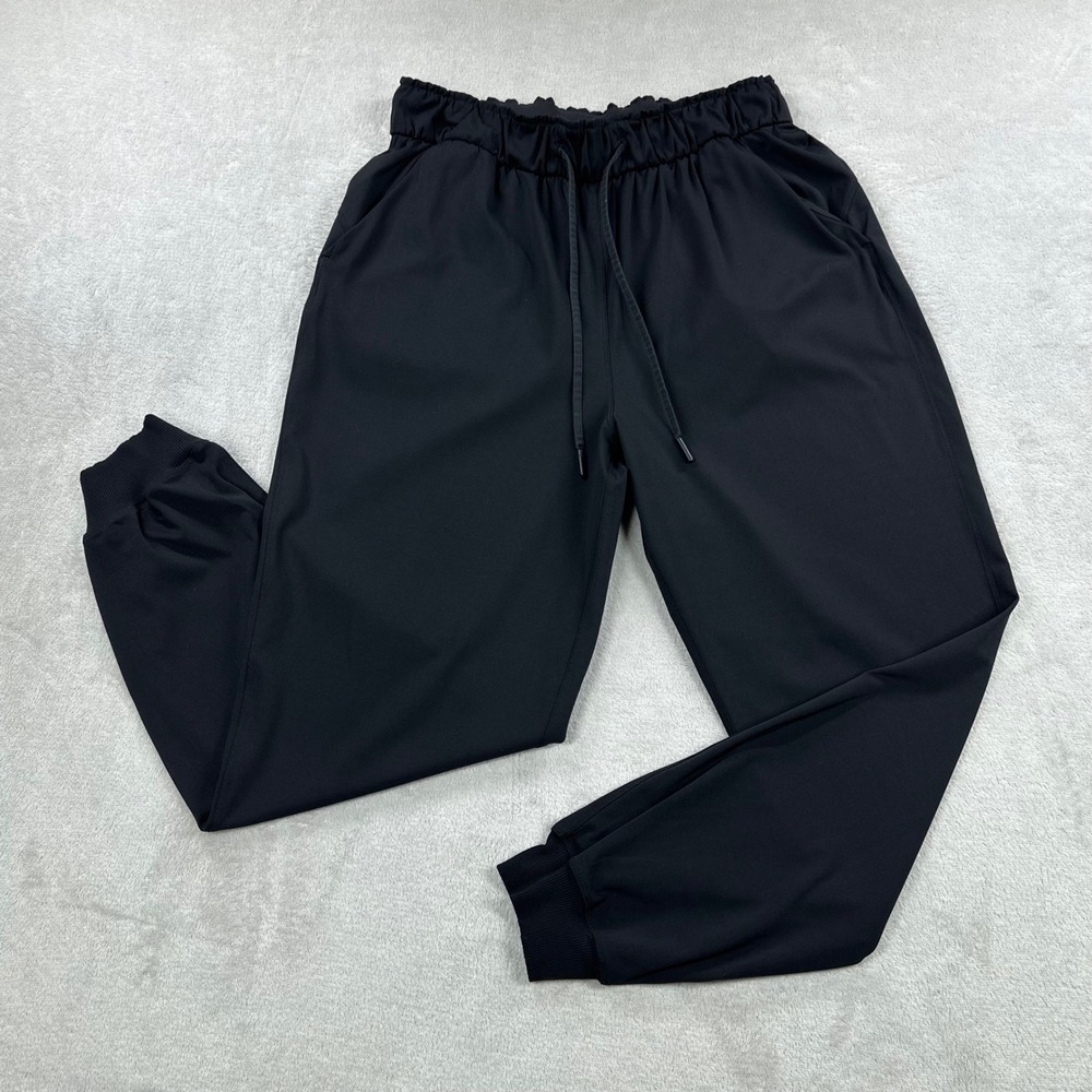 lululemon Stretch High-Rise Jogger Women 8 Black Luxtreme Activewear yoga Gym